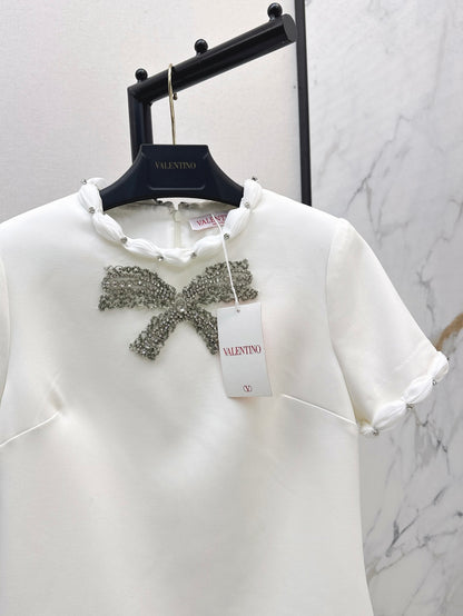 Valen 25ss rhinestone dress