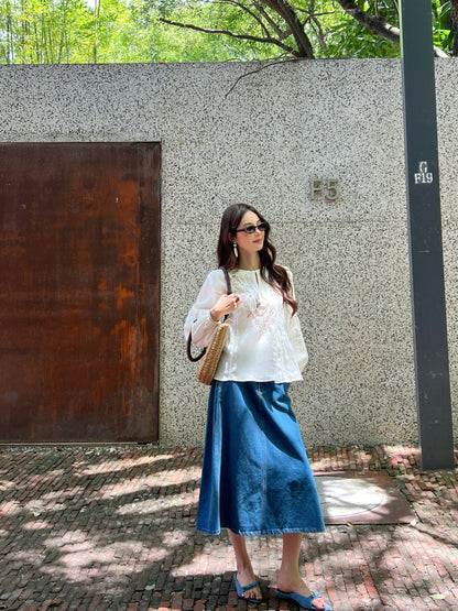 Es 25ss embroidered shirt