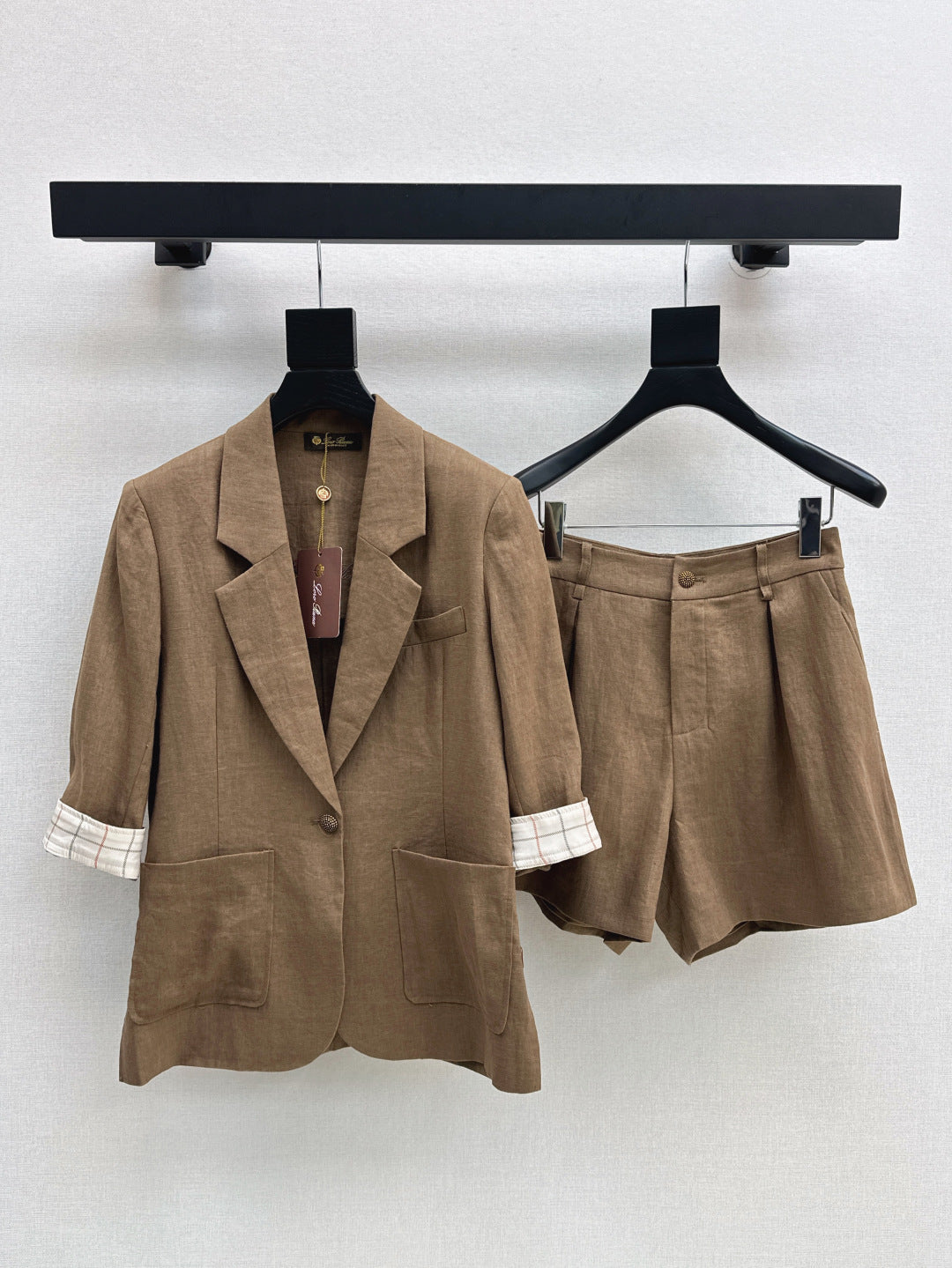 Loro 25ss linen suit