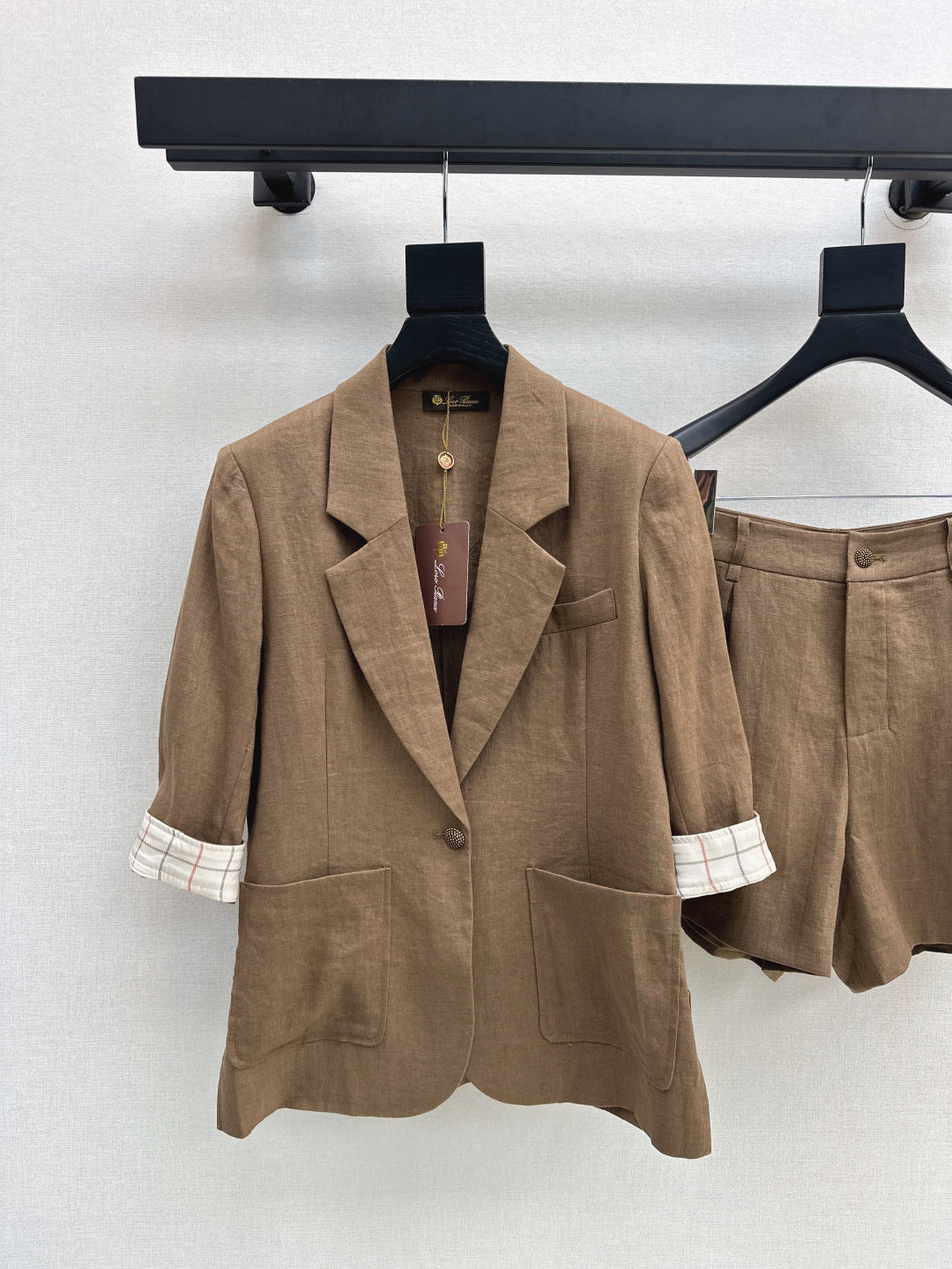 Loro 25ss linen suit