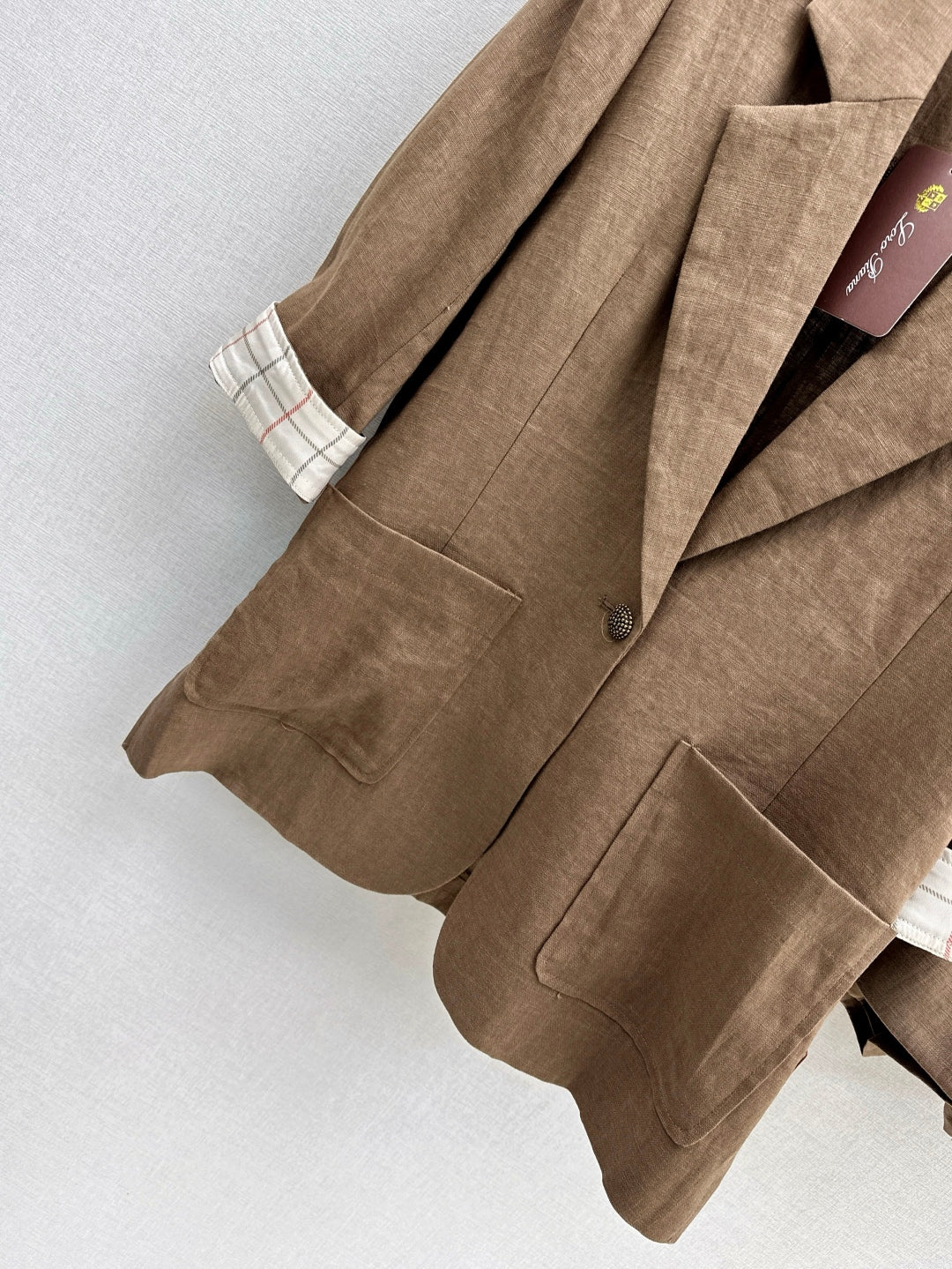 Loro 25ss linen suit