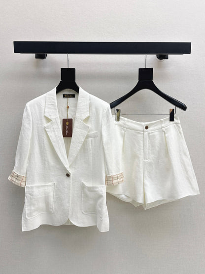 Loro 25ss linen suit