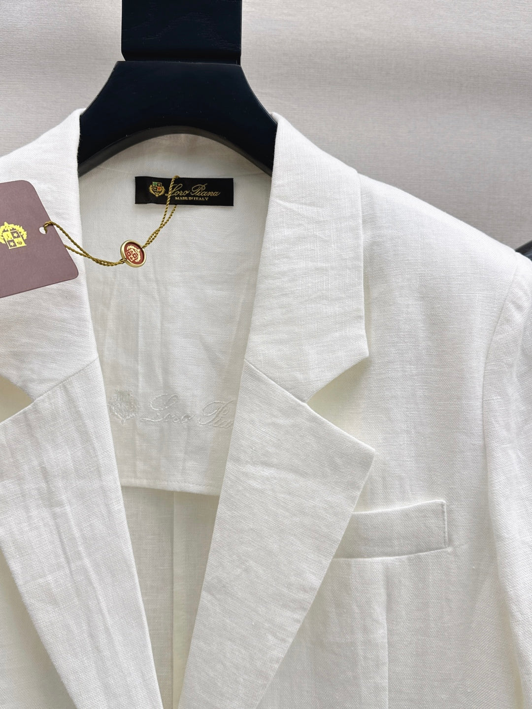Loro 25ss linen suit