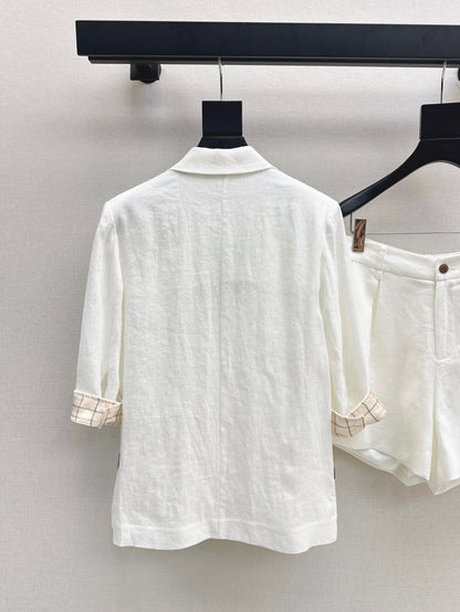 Loro 25ss linen suit