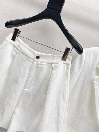 Loro 25ss linen suit