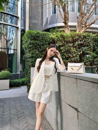 Loro 25ss linen suit