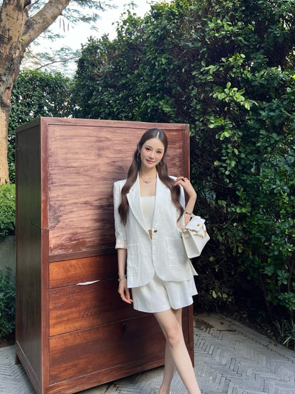 Loro 25ss linen suit