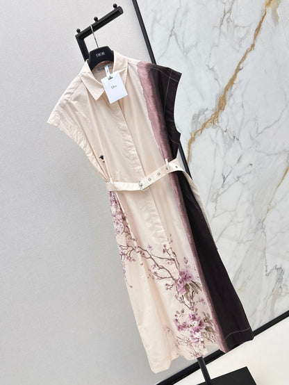 CD 25ss print dress