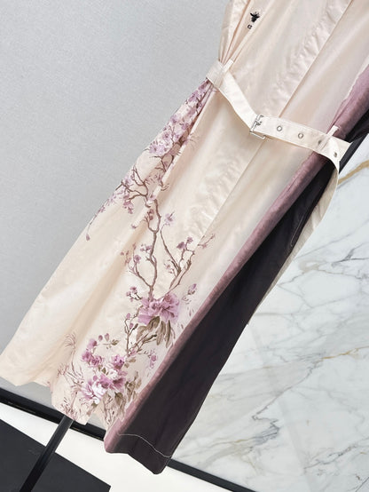 CD 25ss print dress