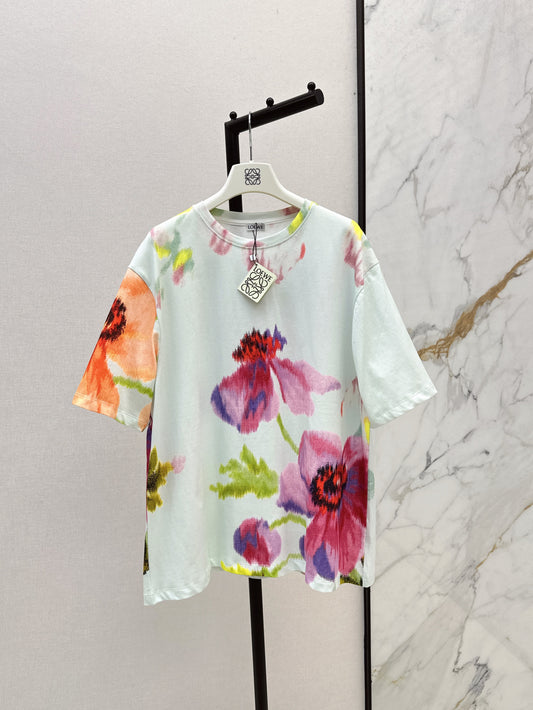Loe 25ss print t-shirt