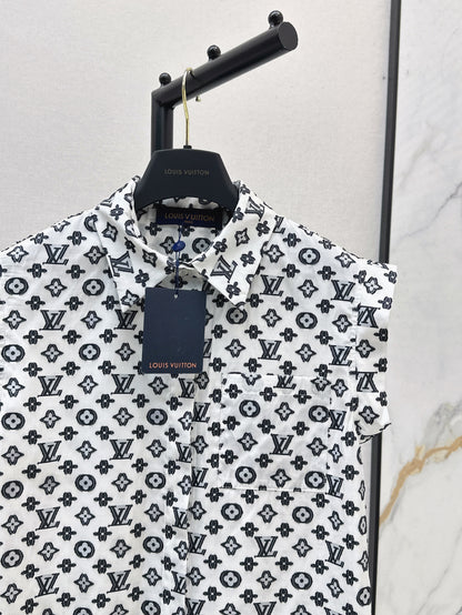 Louis 25ss sleeveless shirt