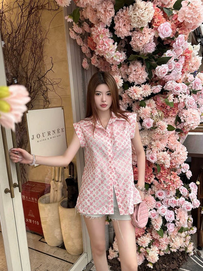 Louis 25ss sleeveless shirt