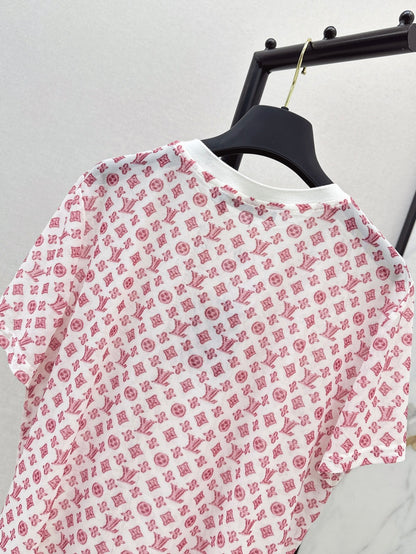 Louis 25ss monogram t-shirt