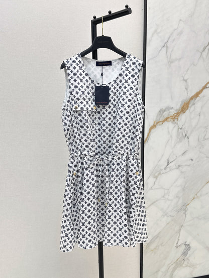 Louis 25ss drawstring dress