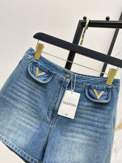 Valen2 5ss denim short
