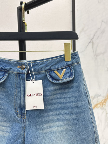 Valen2 5ss denim short