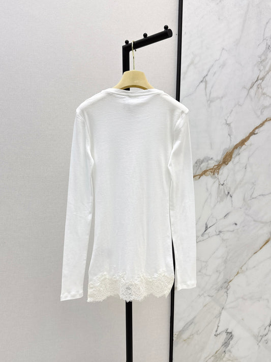 Miu 25ss lace shirt