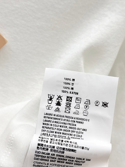 Miu 25ss off-shoulder shirt