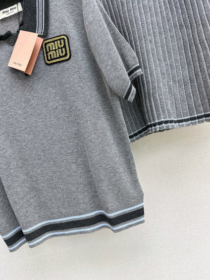 Miu 25ss knit suit