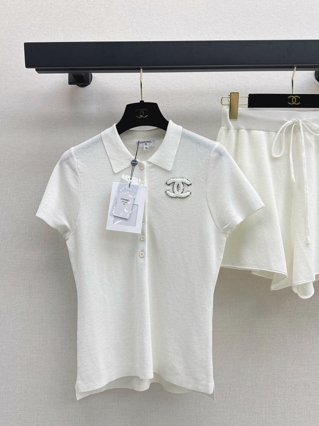 Chan 25ss knit suit