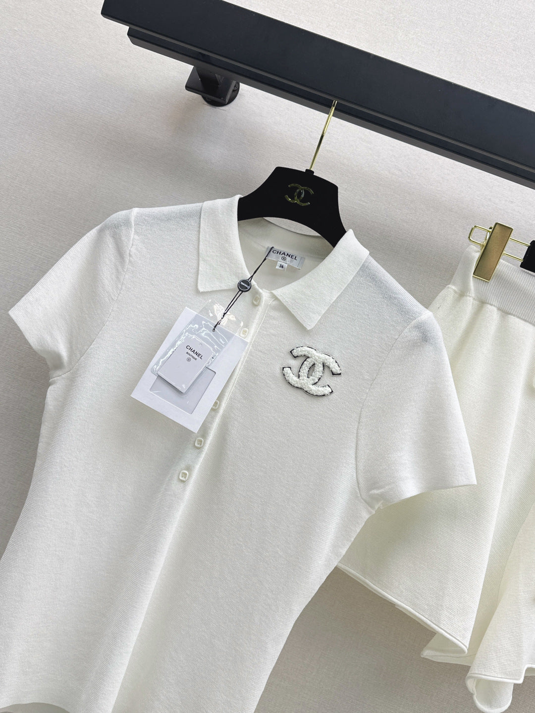 Chan 25ss knit suit
