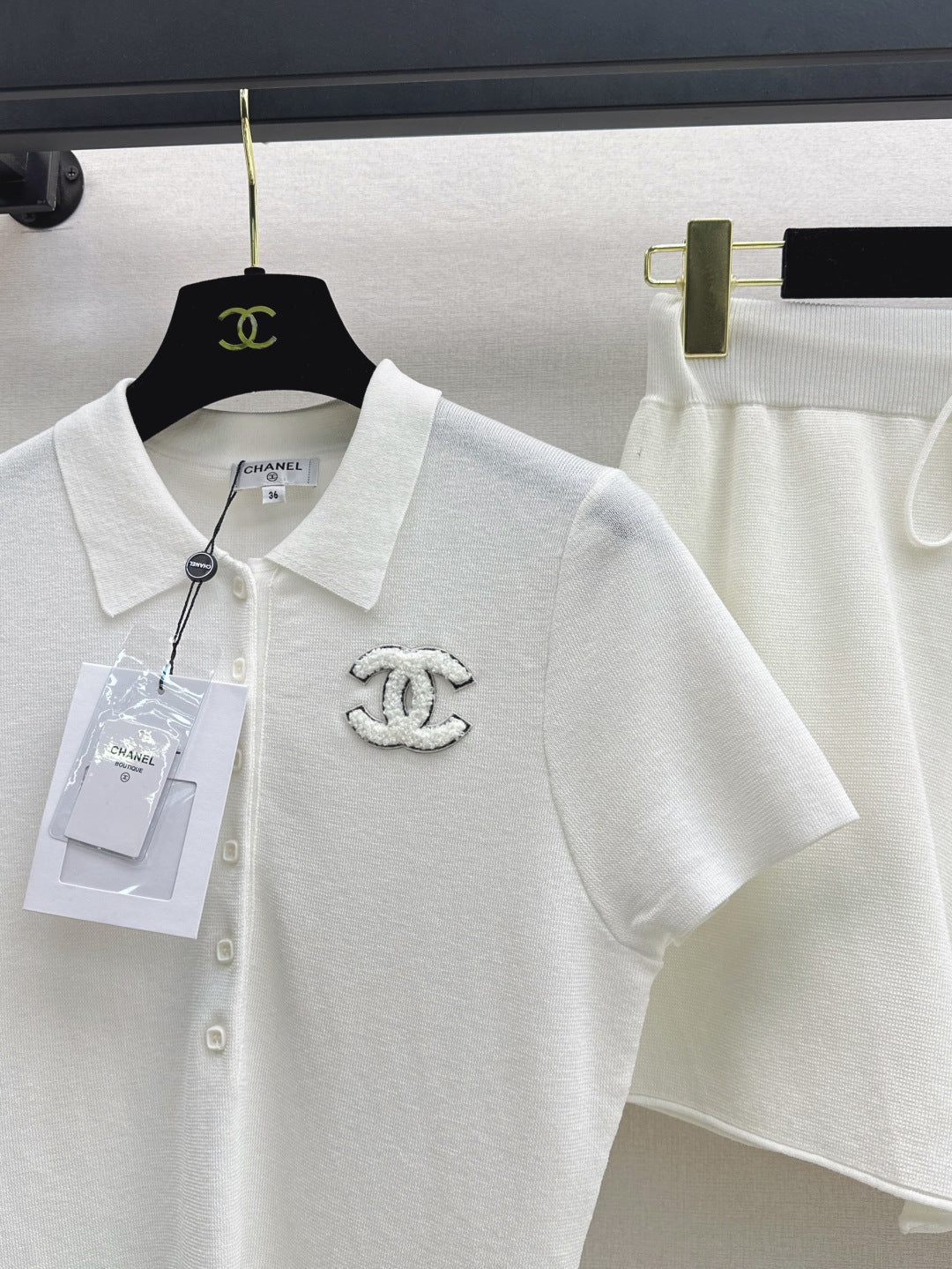 Chan 25ss knit suit