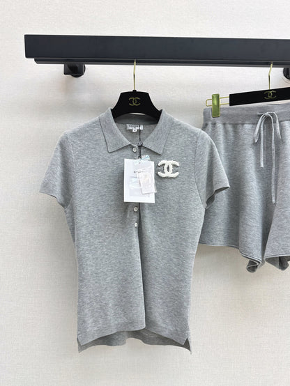 Chan 25ss knit suit