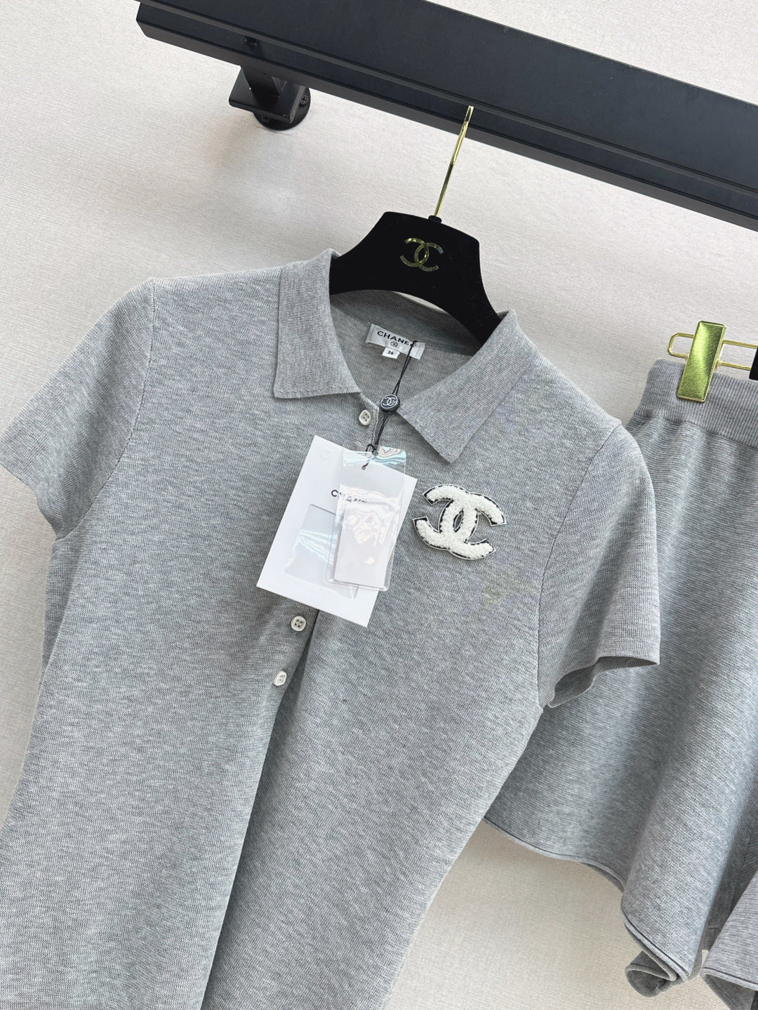 Chan 25ss knit suit