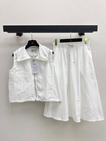 Chan 25ss embroidered suit