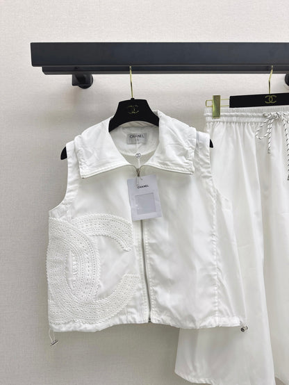 Chan 25ss embroidered suit