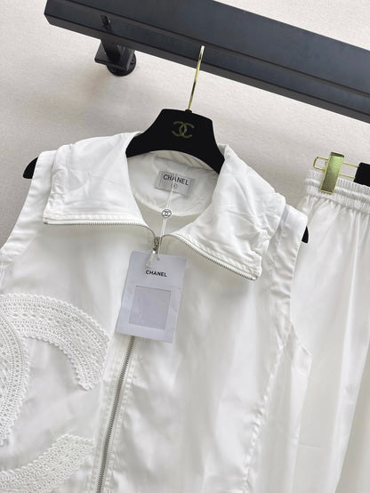 Chan 25ss embroidered suit