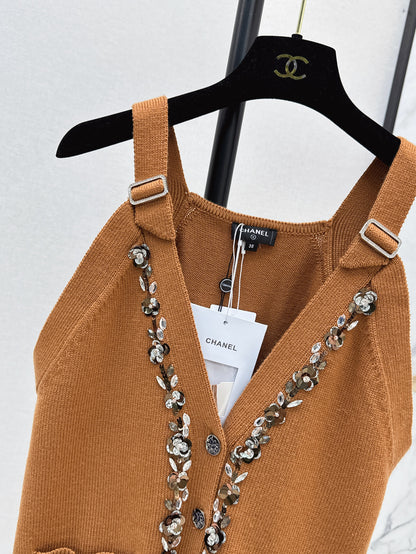 Chan 25ss knit vest