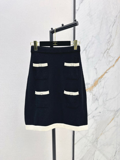 chan 25ss knit skirt