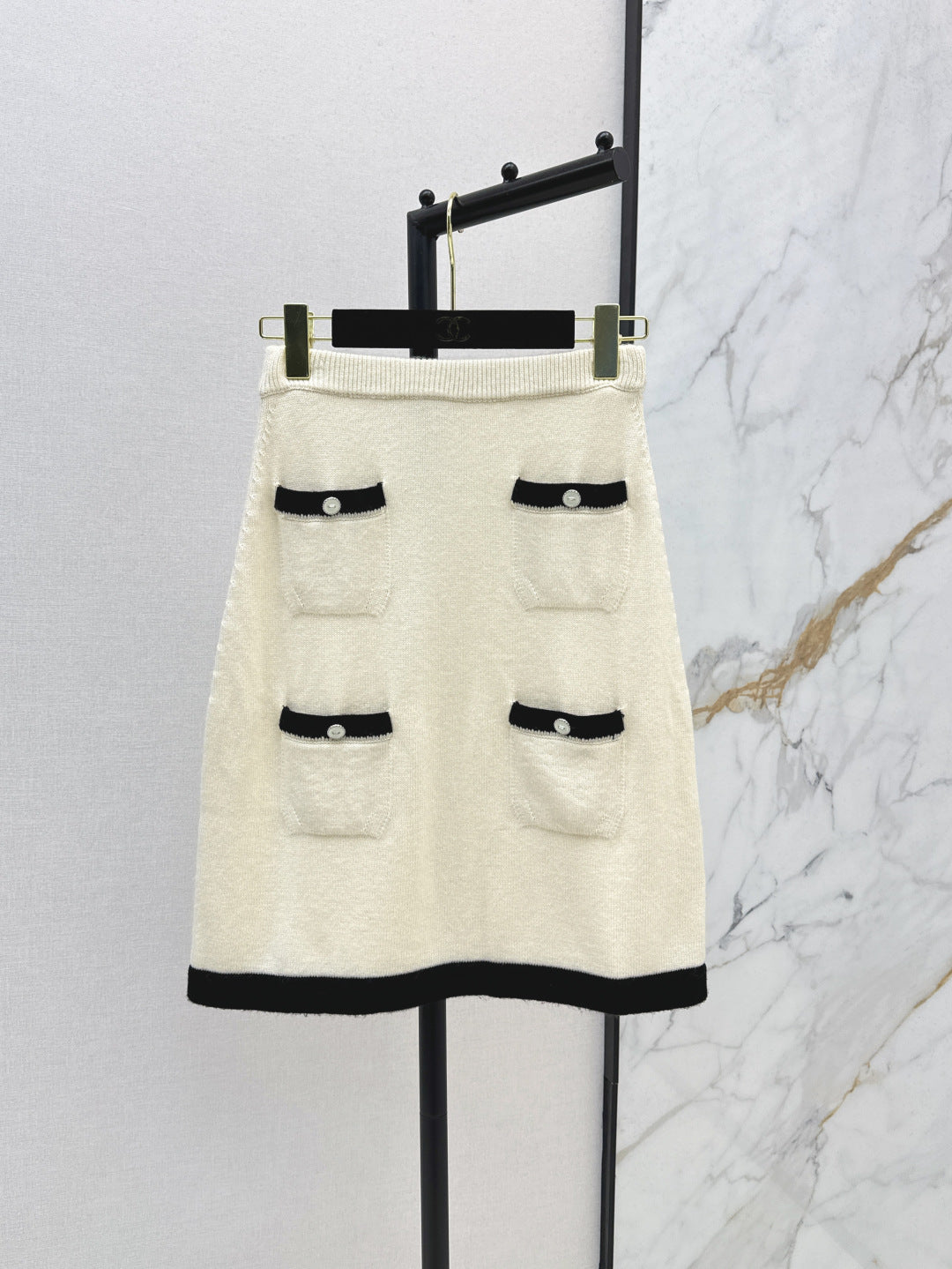 chan 25ss knit skirt