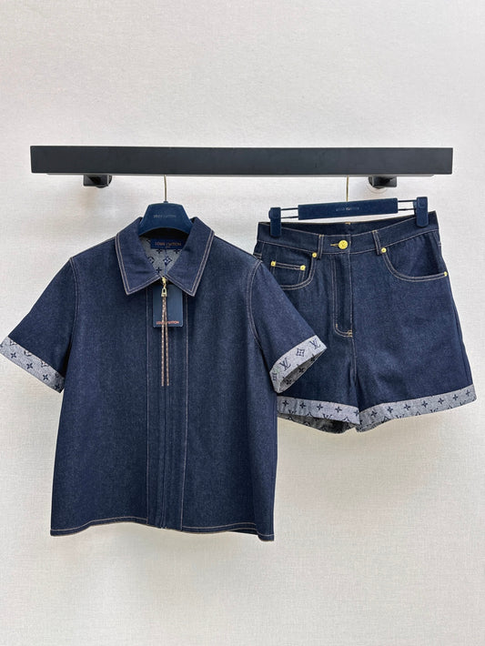 Louis 25ss denim shirt