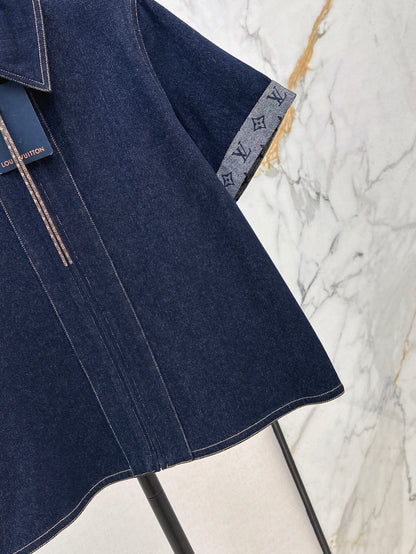 Louis 25ss denim shirt