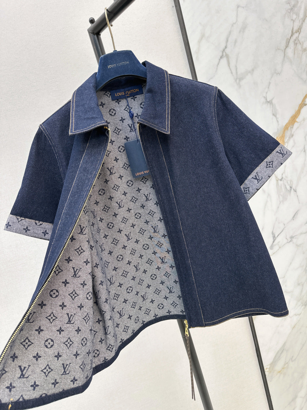 Louis 25ss denim shirt