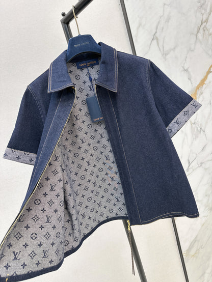 Louis 25ss denim shirt