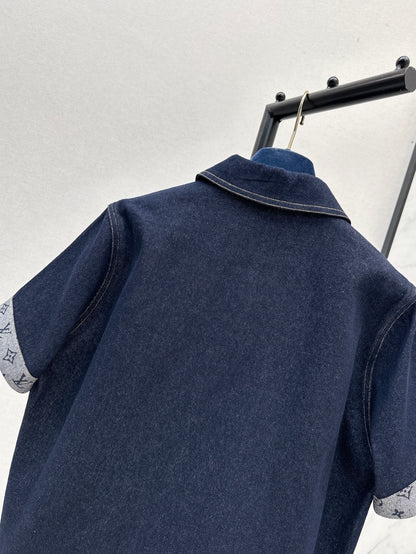 Louis 25ss denim shirt