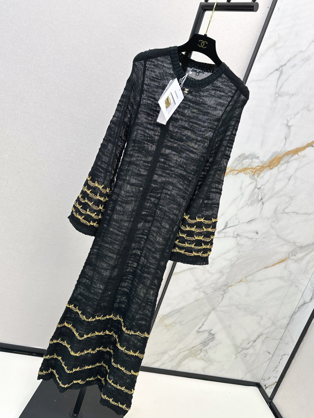 Chan 25ss embroidered dress