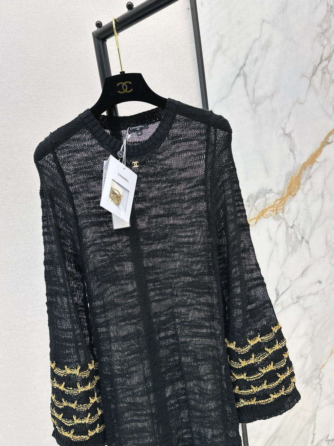 Chan 25ss embroidered dress