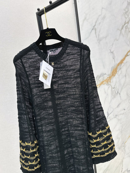 Chan 25ss embroidered dress