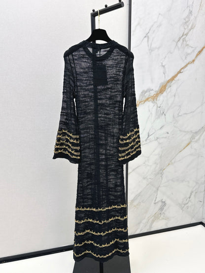 Chan 25ss embroidered dress
