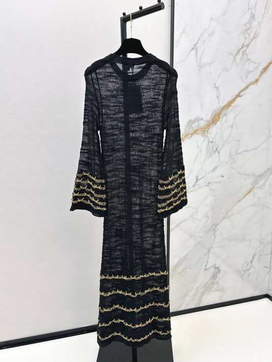 Chan 25ss embroidered dress