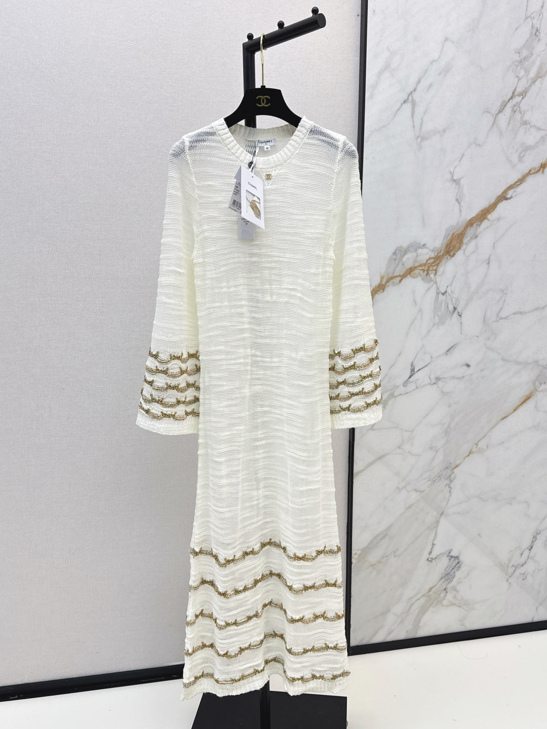 Chan 25ss embroidered dress