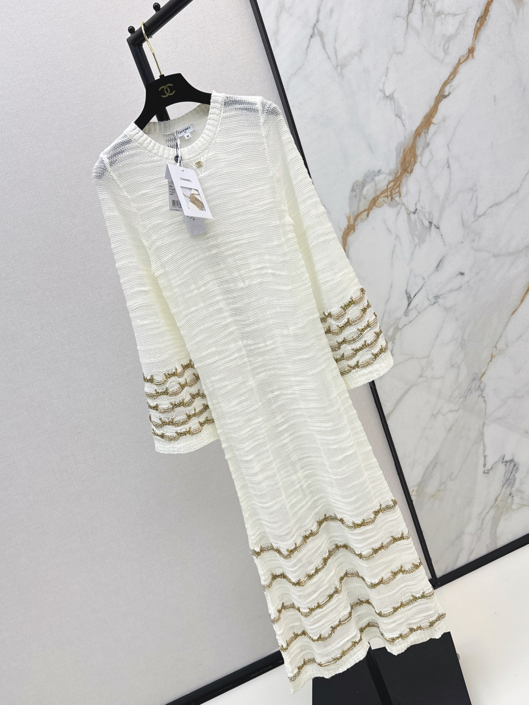 Chan 25ss embroidered dress