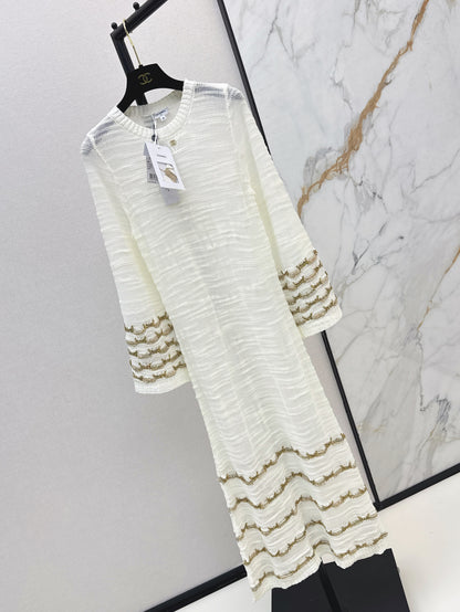 Chan 25ss embroidered dress