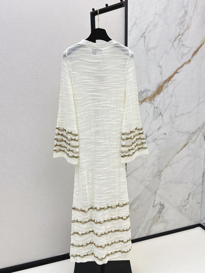 Chan 25ss embroidered dress