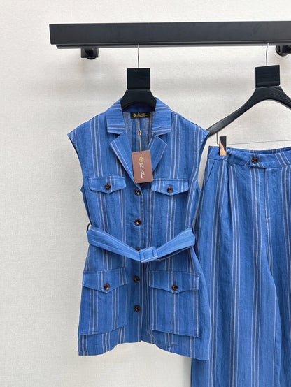 Loro 25ss linen suit