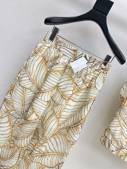 Brun 25ss high summer pants